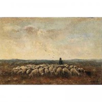 mesdag taco-a shepherd with his flock~OM7cc300~10000 20040311 AM0916 98