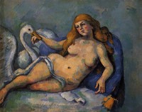 Paul Cezanne Leda au cygne
