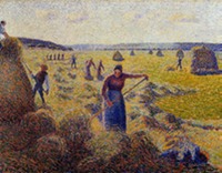 pissarro:the-harvest-of-hay-in-eragny-1887