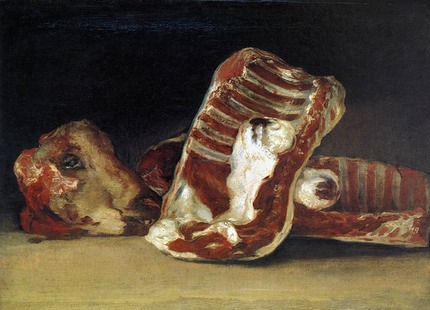 goya:still-life-of-sheep-s-ribs-and-head-the-butcher-s-conter-1812